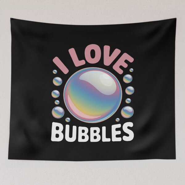 Item preview, I Love Bubbles Soap Bubbles Children designed and sold by MooonTees.