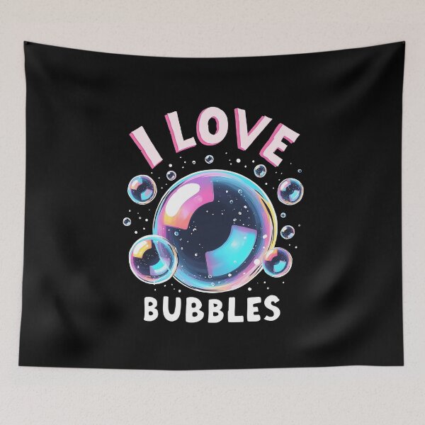 Item preview, I Love Bubbles Soap Bubbles Children designed and sold by MooonTees.