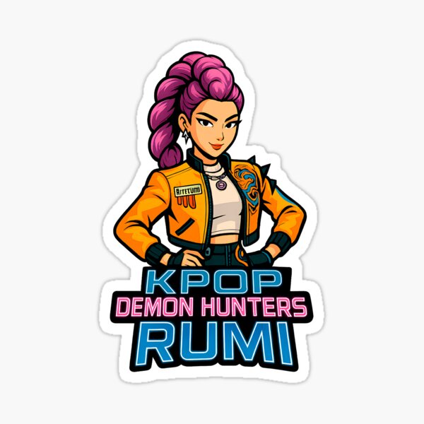 Item preview,  K-Pop Demon Hunters art Rumi- 9 designed and sold by vsartmaking.