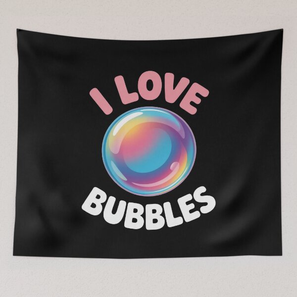 Item preview, I Love Bubbles Soap Bubbles Children designed and sold by MooonTees.