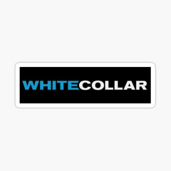 White Collar Netlfix Show Sticker