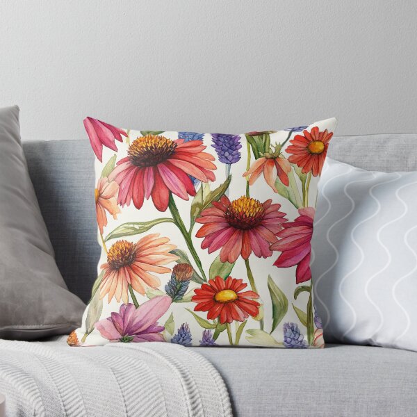 Item preview, Echinacea Flowers Surface Pattern Design designed and sold by Tina Veenstra.