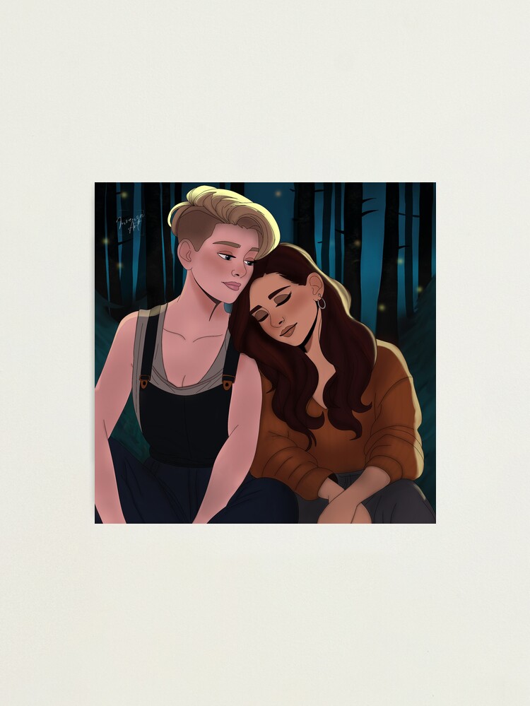 Thumbnail 1 of 3, Photographic Print, They - Love without limits designed and sold by Invenzaart.