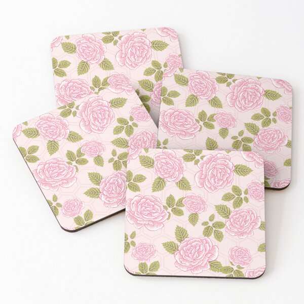 Item preview, Pink Rose Geometric designed and sold by Farissa Designs.