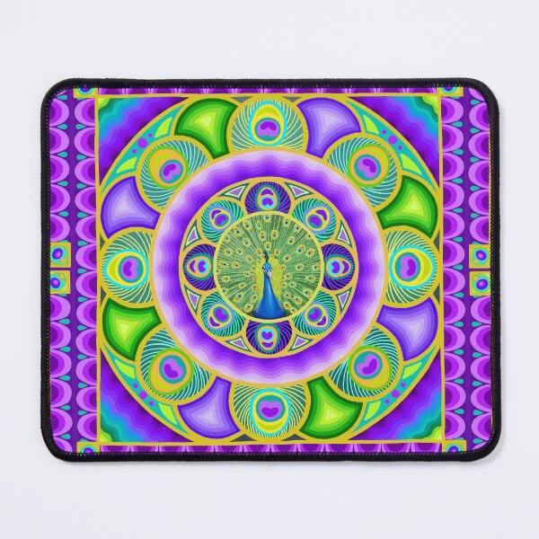 Item preview, Peacock Mandala designed and sold by Soozie Wray.