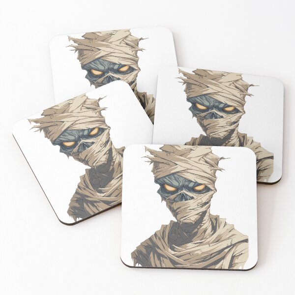 Item preview, Eerie Halloween Creepy Mummy designed and sold by bapupa.
