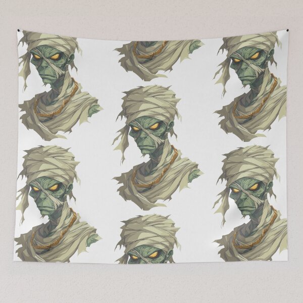 Item preview, Cursed Halloween Creepy Mummy designed and sold by bapupa.