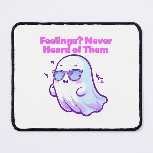 Item preview, Feelings? Never Heard of Them – Emotionally Numb Sticker designed and sold by Imaginarium of Chaos falcon88 .