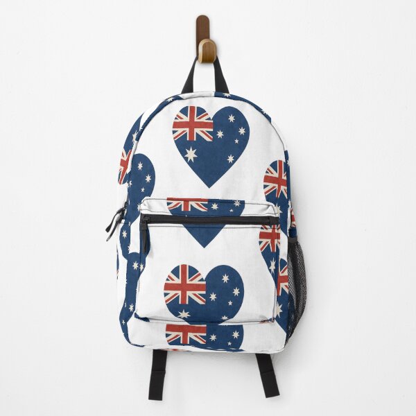 Item preview, Aussie Heartbeat: Australia Flag Love designed and sold by Globalcitytees.