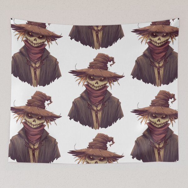 Item preview, Cursed Halloween Creepy Scarecrow designed and sold by bapupa.