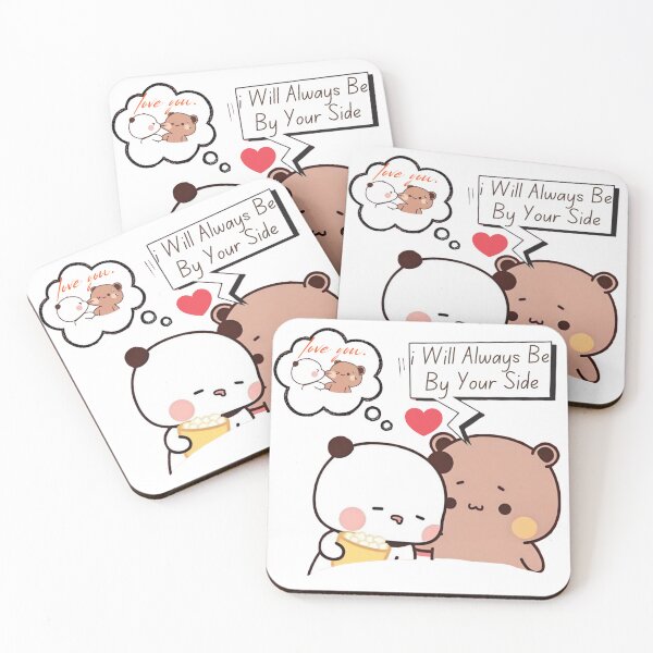 Item preview, I Will Always Be By Your Side Bubu Dudu Panda Bear Love 2026 designed and sold by OceanLiveArts.
