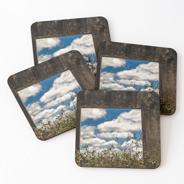 Item preview, abandoned house with plants and sky with clouds designed and sold by felipequeiroz.