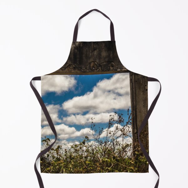 Item preview, abandoned house with plants and sky with clouds designed and sold by felipequeiroz.