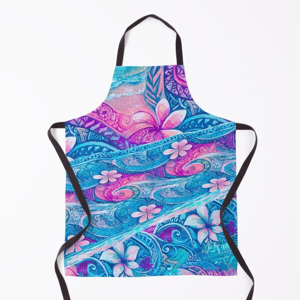 Item preview, Hawaiian Abstract Wave Art Print 0021 designed and sold by sunnthreads.