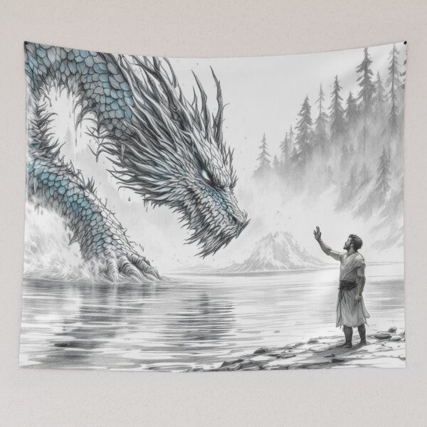 Item preview, Water dragon (Celtic mythology) designed and sold by jefboutique6150.