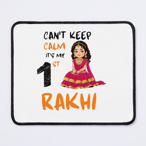 Item preview, Can't Keep Calm It's My 1st Rakhi designed and sold by disenokart.