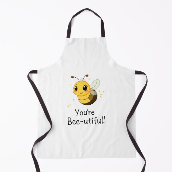 Item preview, You're Bee-utiful cute kawaii meme gift birthday bee designed and sold by CheeseBlueprint.