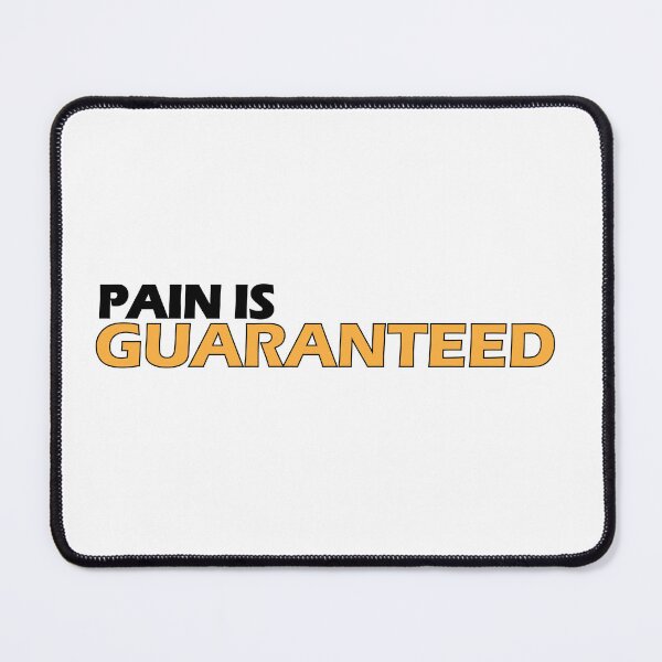 Item preview, PAIN IS GUARANTEED designed and sold by Positive Mindzet!.