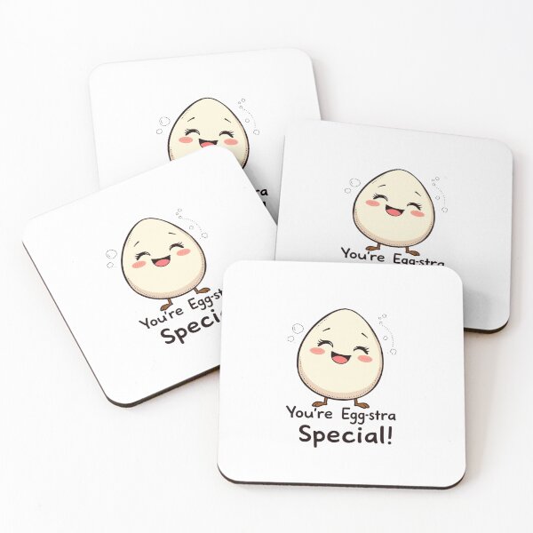Item preview, You're Eggs-tra Special cute kawaii meme gift birthday egg designed and sold by CheeseBlueprint.