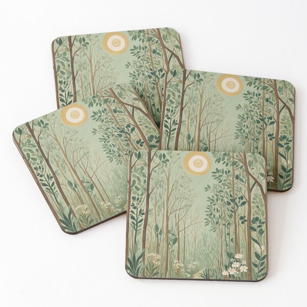 Item preview, Sun-Kissed Emerald Woods designed and sold by Lizetteh.