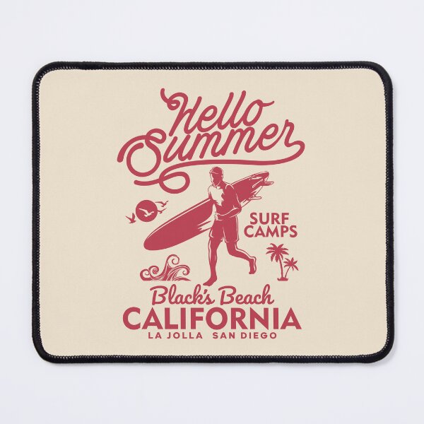 Item preview, Blacks Beach Summer Surf Camp Surfing La Jolla California designed and sold by eclecTEEq.