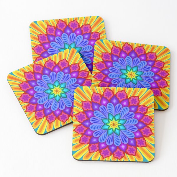 Item preview, Psychedelic Rainbow Mandala designed and sold by Soozie Wray.