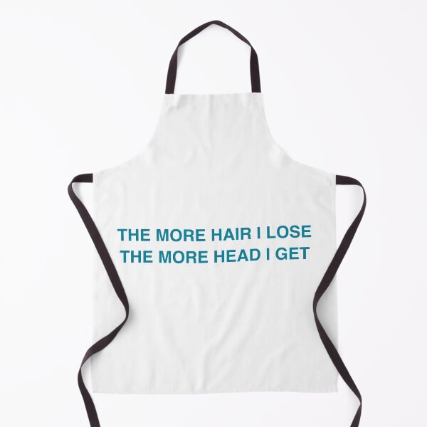 Item preview, THE MORE HAIR I LOSE THE MORE HEAD I GET designed and sold by Riccard-pace.