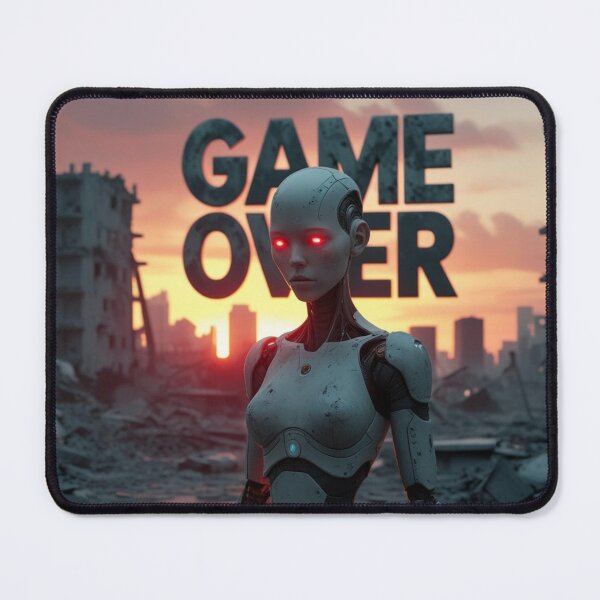 Item preview, Game Over – Giant AI Robot vs. Humanity designed and sold by smitke.
