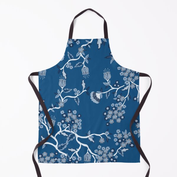 Item preview, Blue Oriental Garden designed and sold by Farissa Designs.