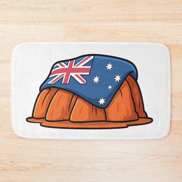 Item preview, Aussie Pride: Uluru Wrapped in the Australia Flag designed and sold by Globalcitytees.