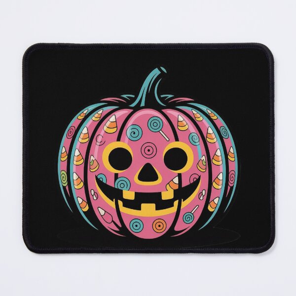 Item preview, Neon Halloween Pumpkin Cute Cartoon designed and sold by WikaKowalczyk.