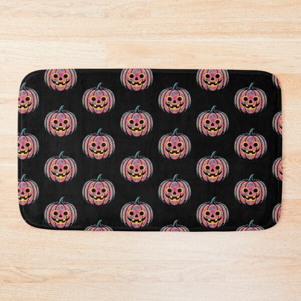 Item preview, Neon Halloween Pumpkin Cute Cartoon  designed and sold by WikaKowalczyk.