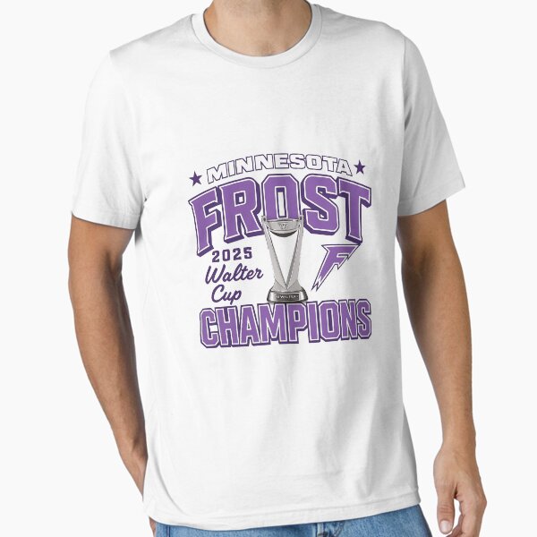 Item preview, PWHL Minnesota Frost Walter Cup 2025 Champions Women's Ice Hockey League sports designed and sold by SkeletonsDanger.
