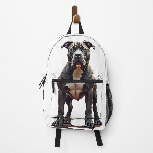 Item preview, Proud black Pitbull – Realistic Dog Sticker designed and sold by pixeldizajn.