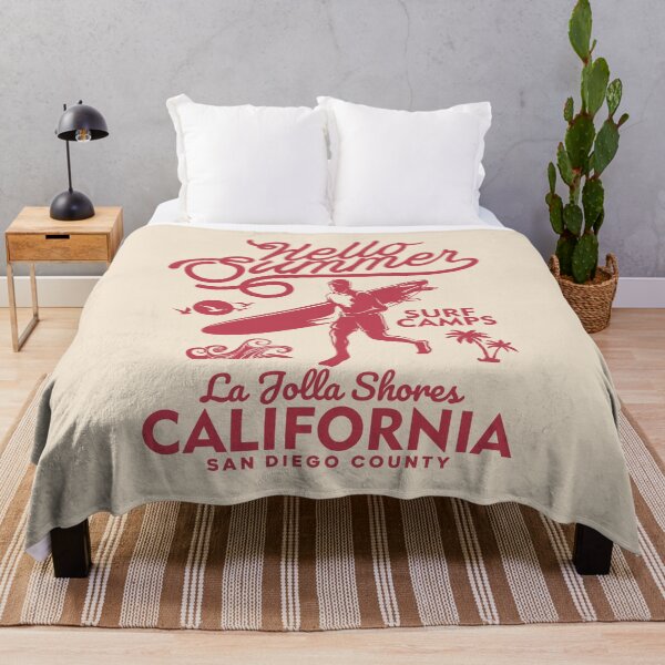 Item preview, La Jolla Shores Summer Surf Camp Surfing San Diego County California designed and sold by eclecTEEq.