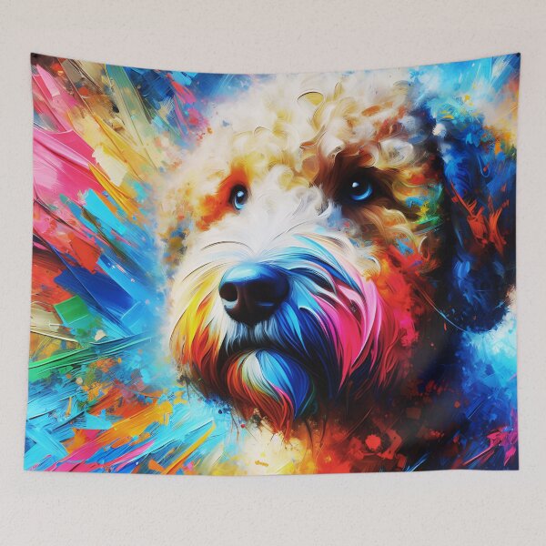 Item preview, Lagotto Romagnolo Acrylic Art designed and sold by TheAnimalZ00.
