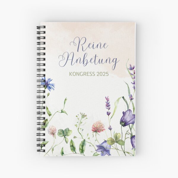 Item preview, JW Convention 2025 Pure Worship - Wildflowers designed and sold by Bilderbuchblume.