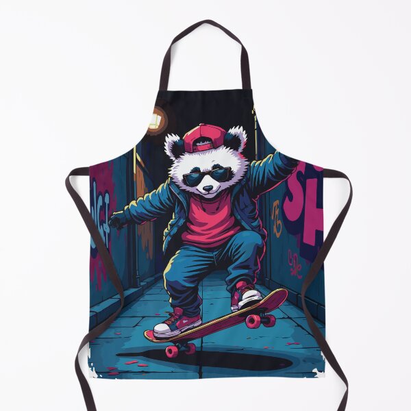 Item preview, cool panda skating designed and sold by RaidenMDS.