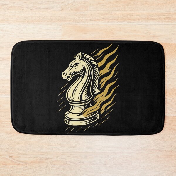 Item preview, Chess Player Knight Piece Board Game designed and sold by LuminOrb.