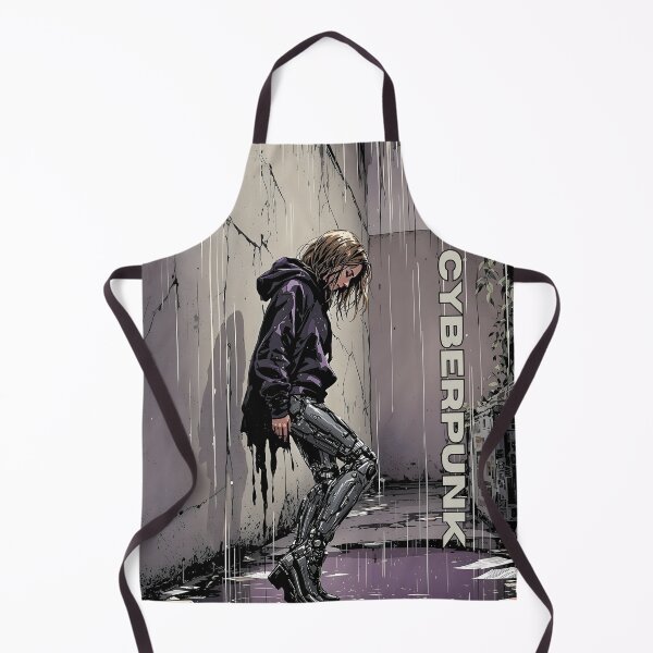 Item preview, Beaux Animes Digital Art, Cyberpunk Cyborg Anime Girl  Streetwear designed and sold by Beauxanimes.