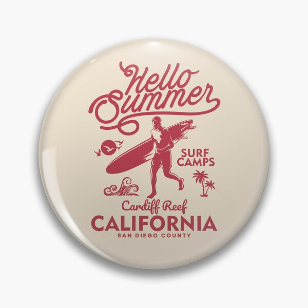 Item preview, Cardiff Reef Summer Surf Camp Surfing San Diego County California designed and sold by eclecTEEq.