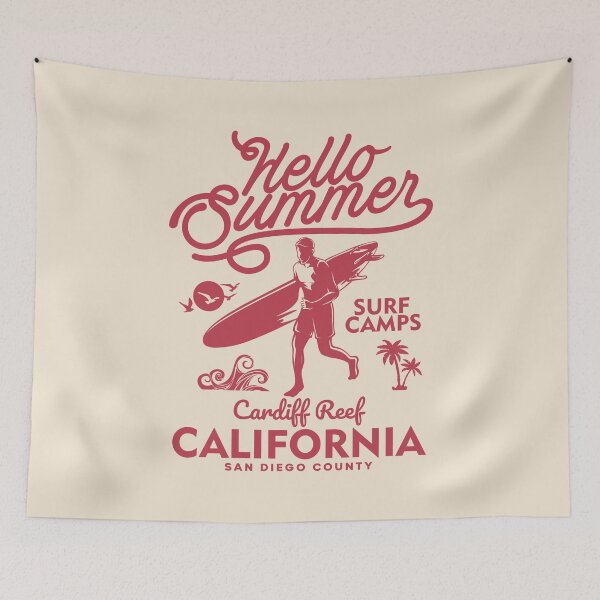 Item preview, Cardiff Reef Summer Surf Camp Surfing San Diego County California designed and sold by eclecTEEq.