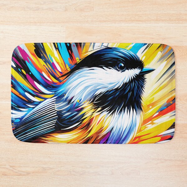 Item preview, Black Capped Chickadee Art designed and sold by TheAnimalZ00.