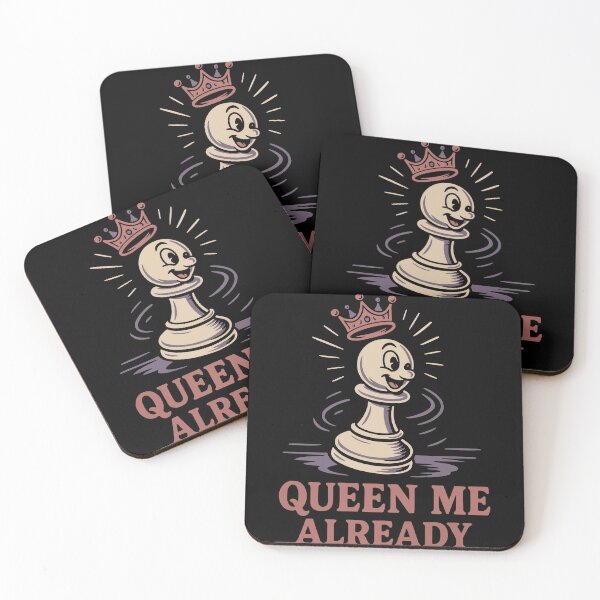 Item preview, Chess Enthusiasts Queen Me Already Pawn designed and sold by LuminOrb.