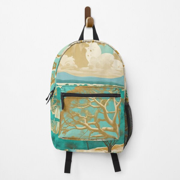 Item preview, Teal & Gold Baobab designed and sold by Lizetteh.