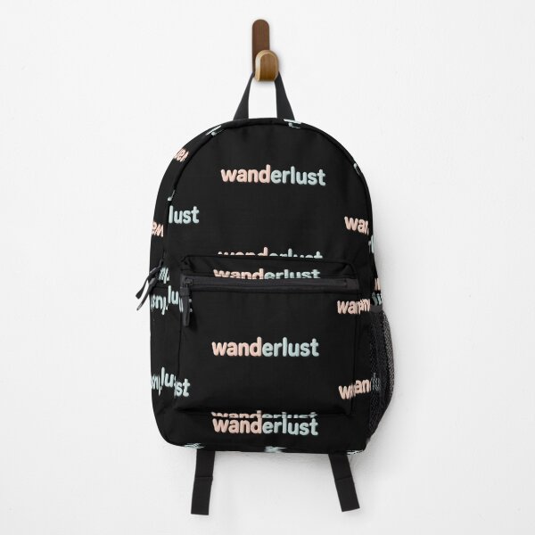Item preview, wanderlust typography in 3d with soft pastel colours designed and sold by optimusprime39.