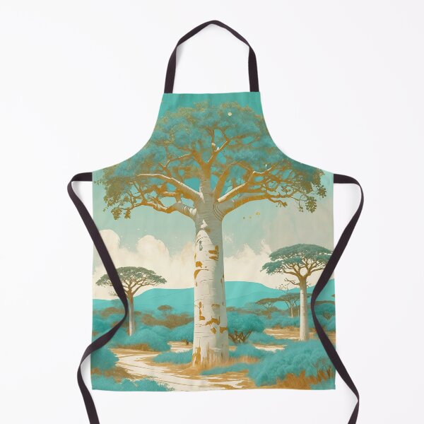 Item preview, Baobab's Teal & Gold Embrace designed and sold by Lizetteh.