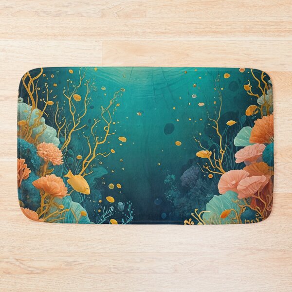 Item preview, Glimmering Reef Abstract designed and sold by Lizetteh.