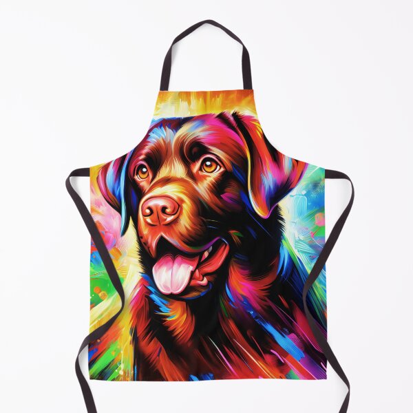 Item preview, Chocolate Labrador Retriever Dog Acrylic Art designed and sold by TheAnimalZ00.