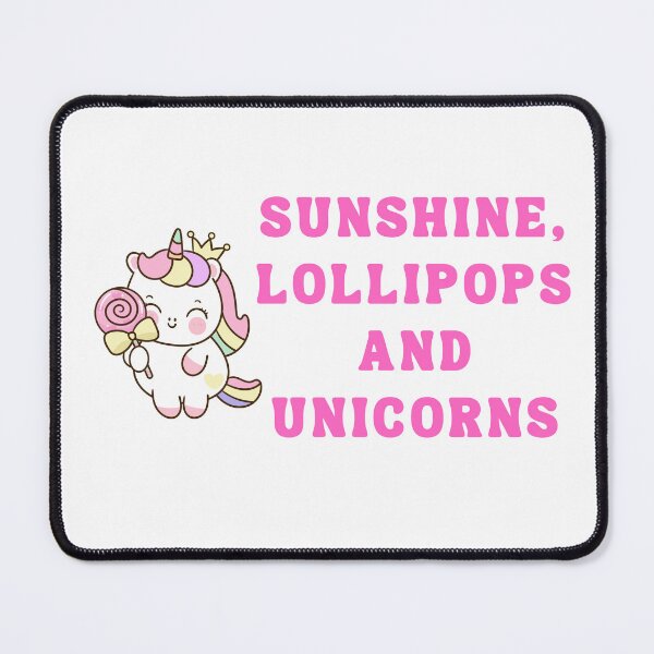 Item preview, Sunshine, Lollipops and Unicorns designed and sold by Ocean-Lana.